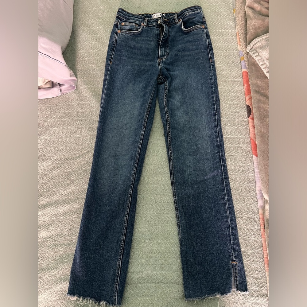 Zara straight leg denim